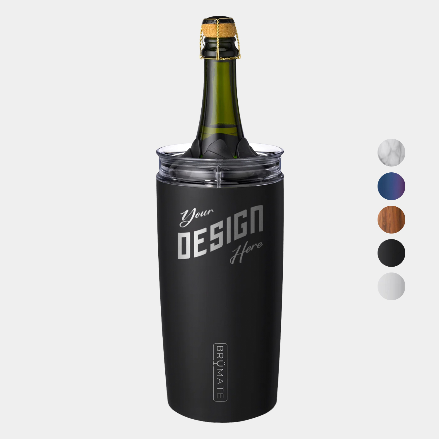 49 oz BruMate® Stainless Steel Insulated Bottle Chiller w/ Leakproof Pitcher, custom water bottle with logo imprint 2