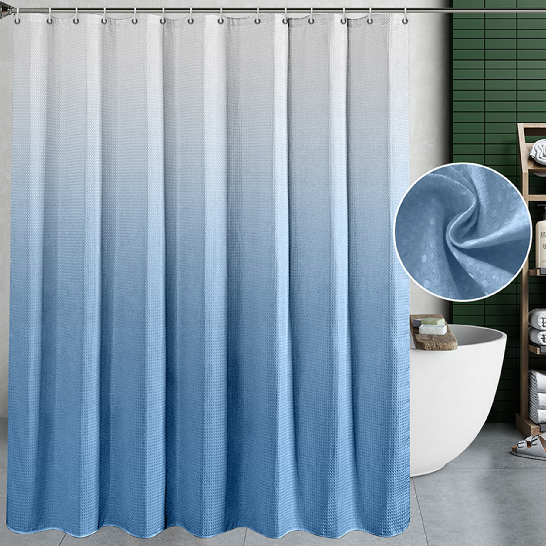 Weave Shower Curtain 1