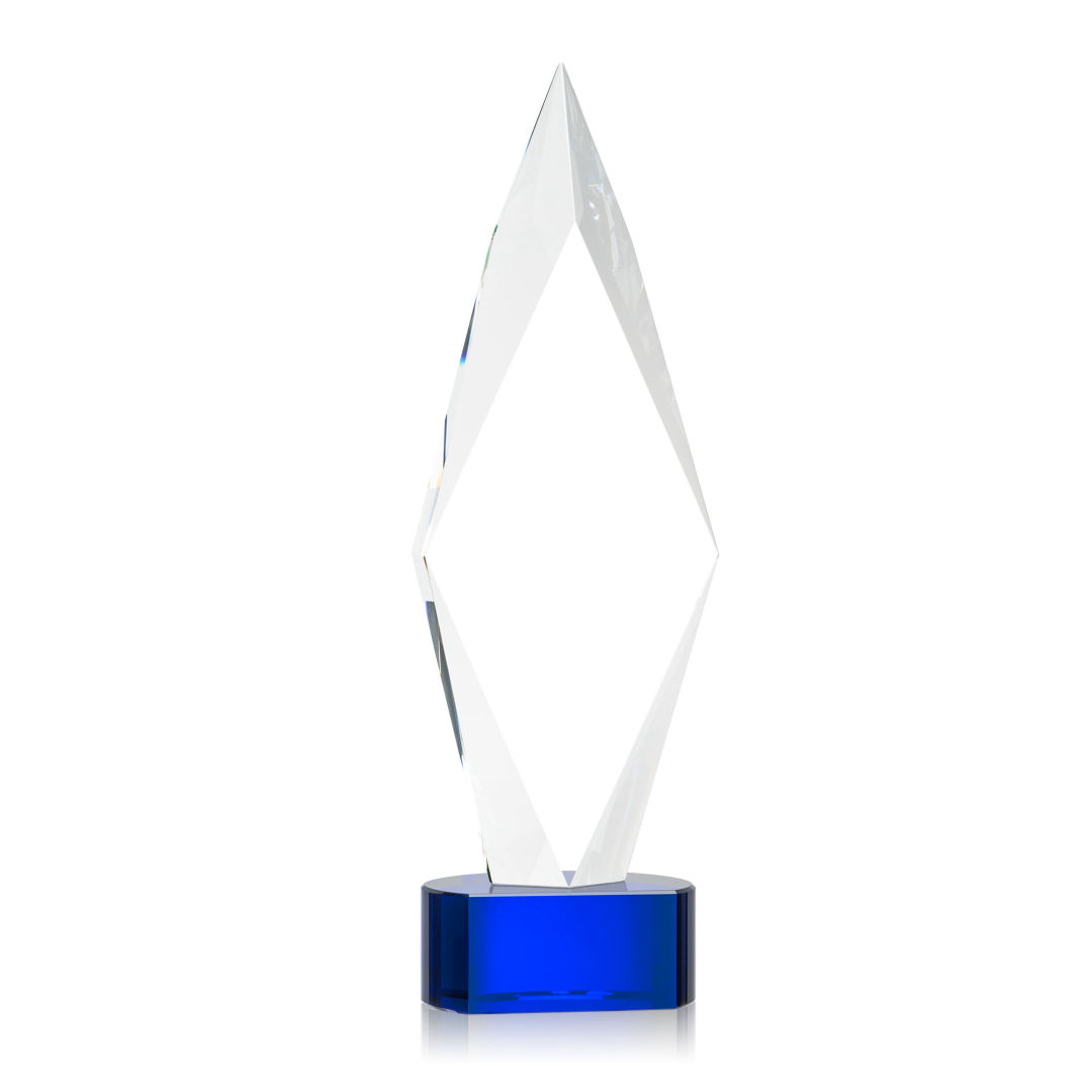 Manilow VividPrint™ Award on Paragon Base - Blue 13
