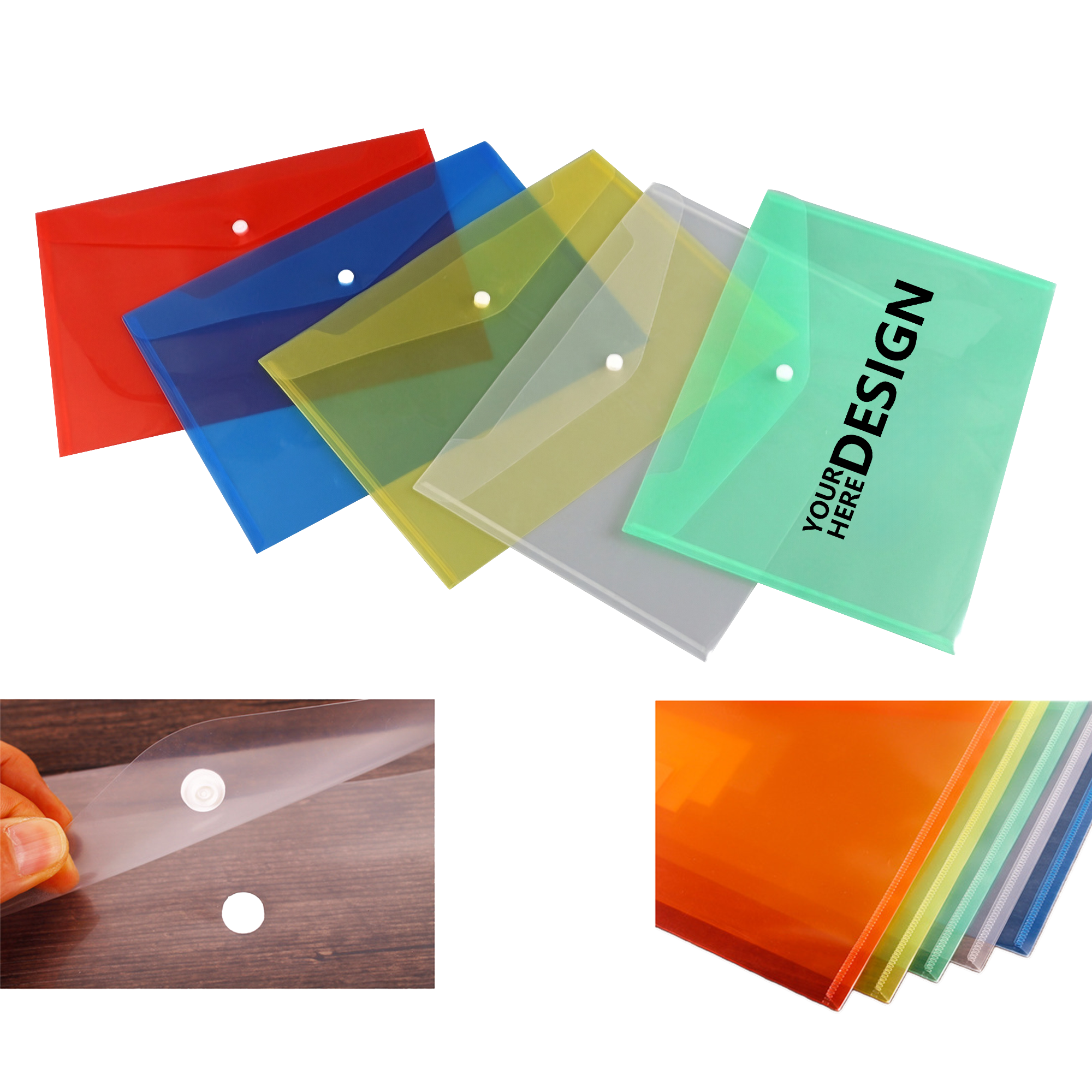 A4 Transparent Document Bag 1