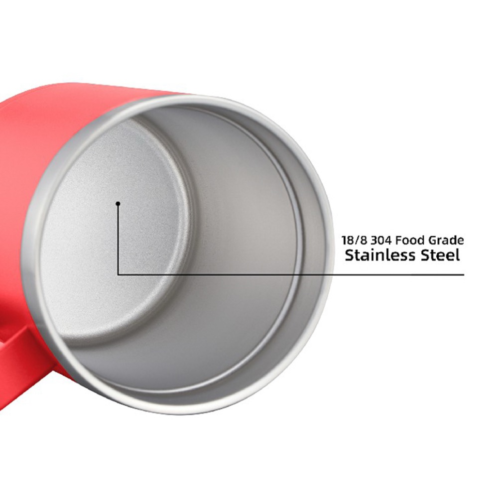 EdgeSip 14oz Vacuum Insulated Camping Mug with Handle 3