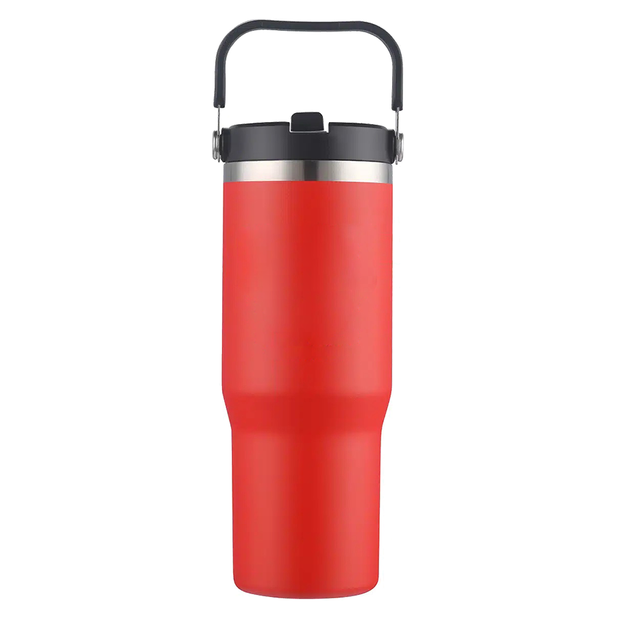 EcoSip 30OZ insulated Tumbler With Integrated Swivel Handle 25