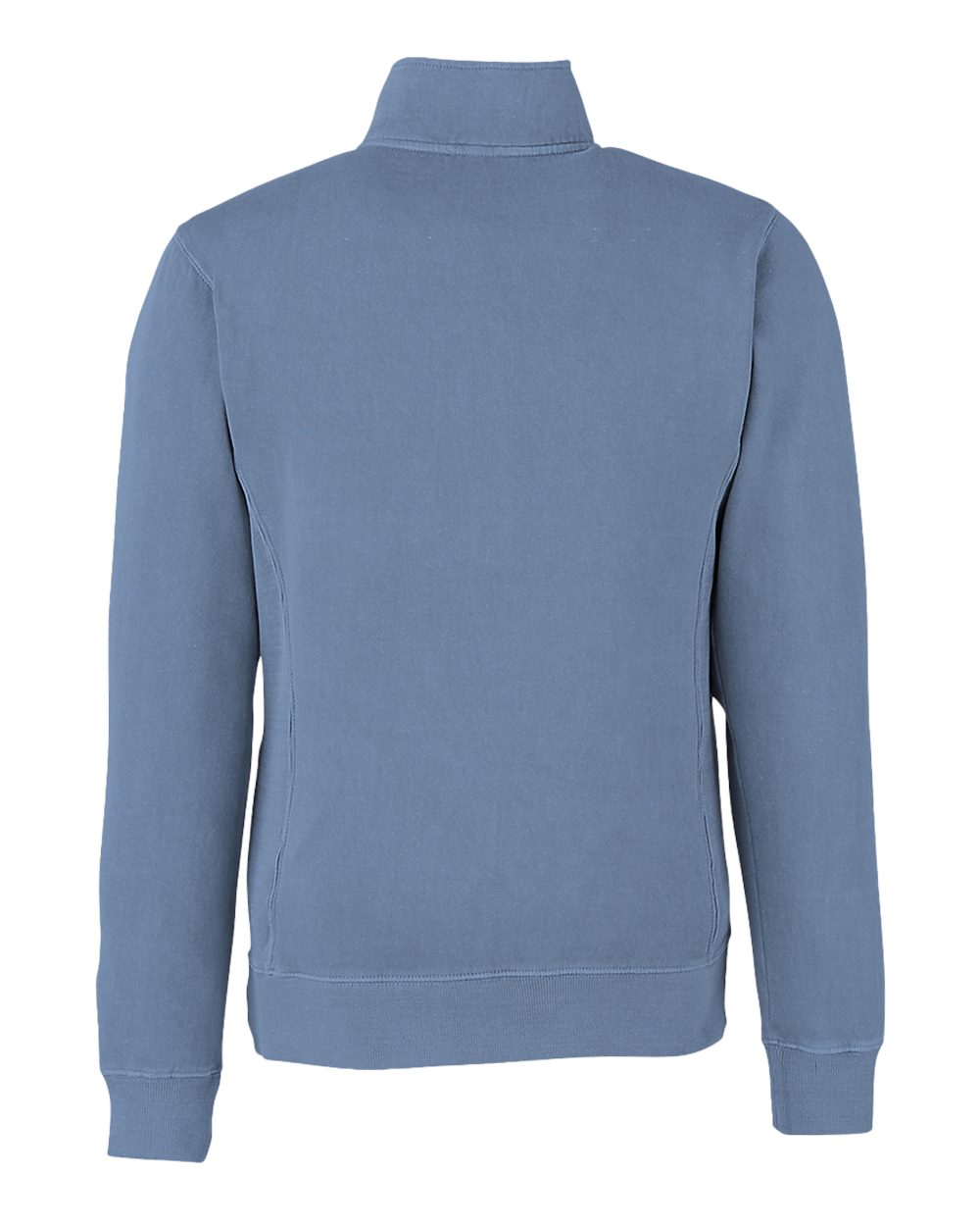 Unisex Pigment-Dyed Fleece Quarter-Zip Pullover - 8732 12