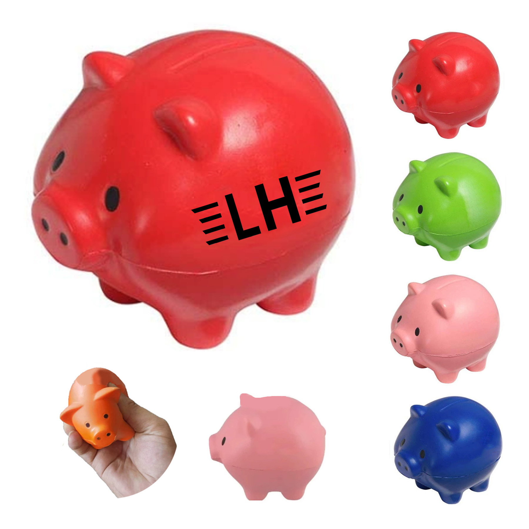 Pig Shape PU Stress Relief Toy 2