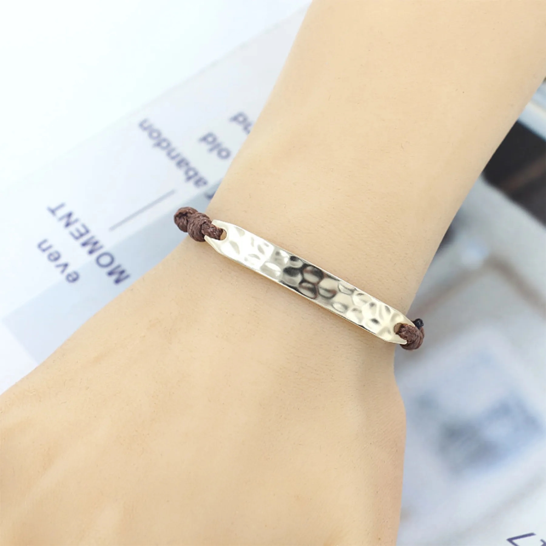 Alloy Curved Bracelet 1