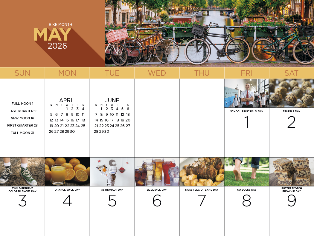 Good Value™ National Day - Spiral Calendar 37