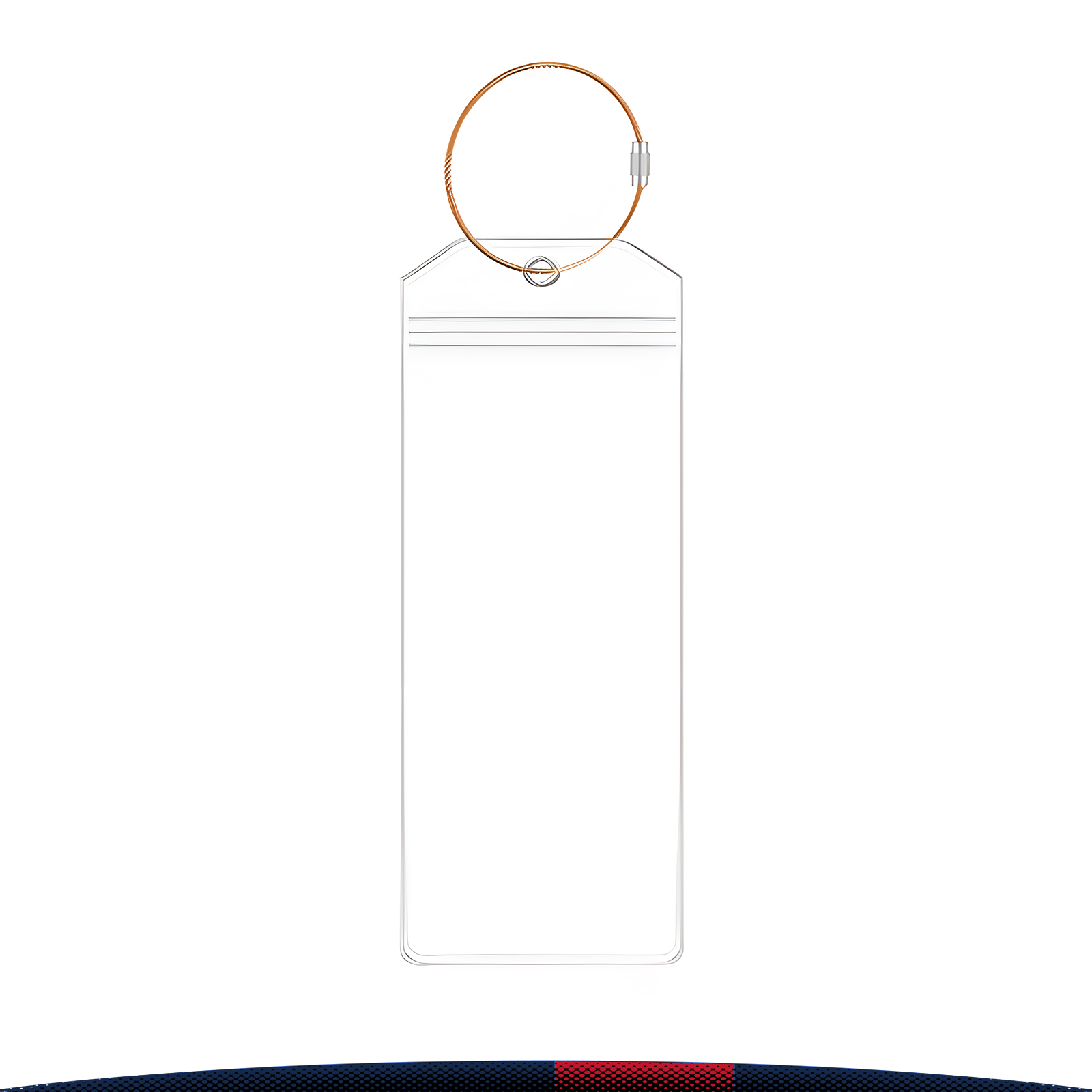 Transparent PVC Luggage Tag 6