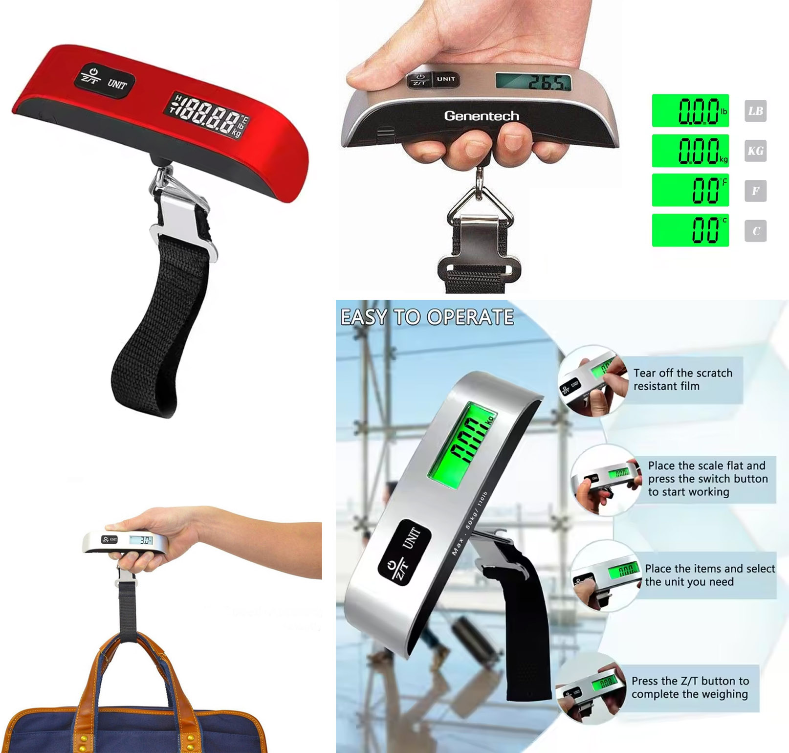 iBank ® Electronic Digital Travel Luggage Scale 1