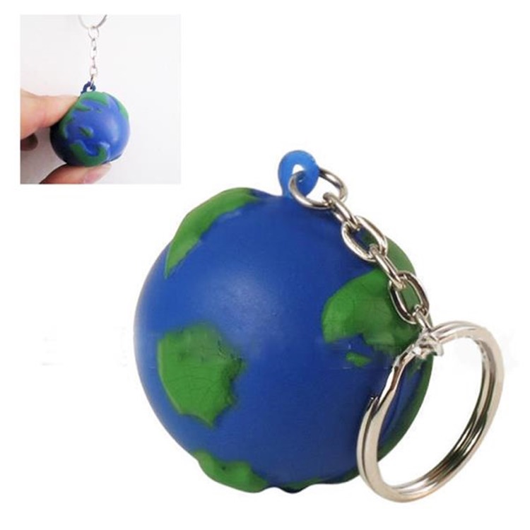 Earth Stress Reliever Keychain