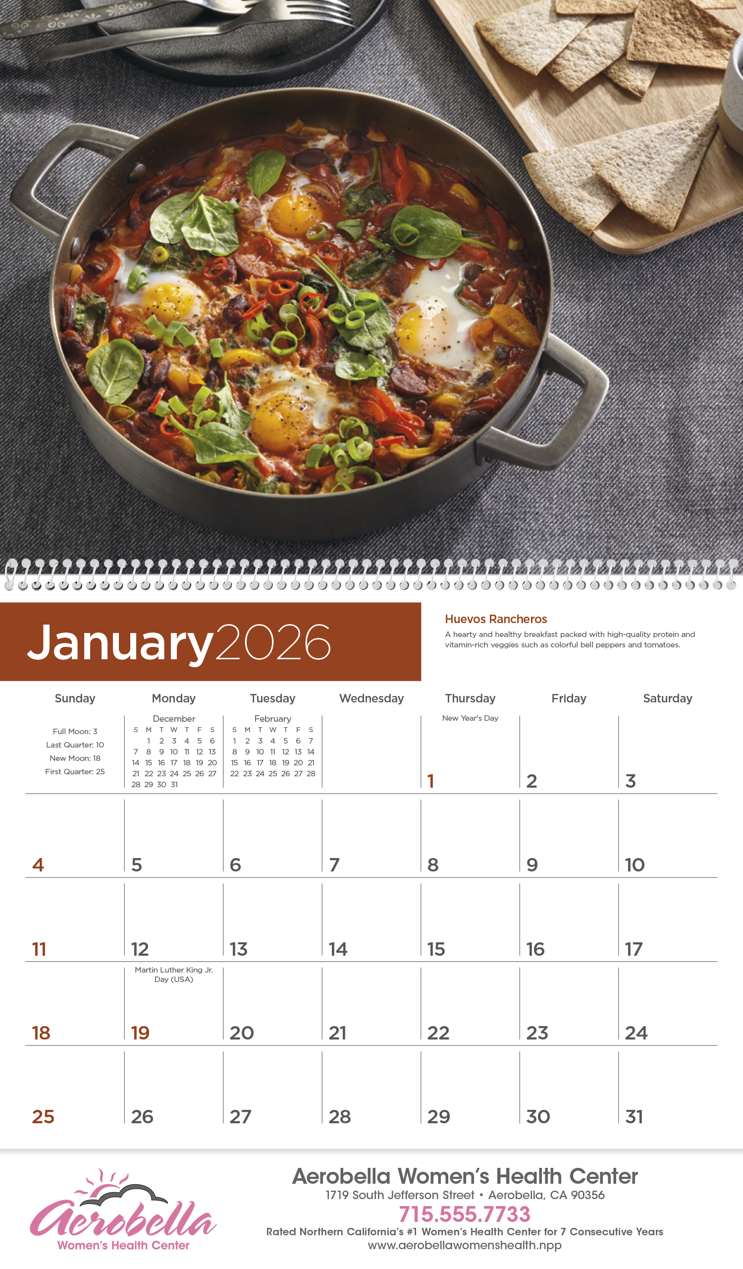 Triumph® Calendars Healthy Eating Calendar 18