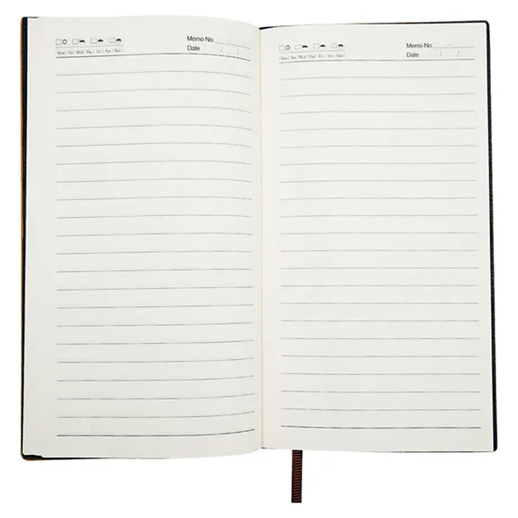 A6 Journal with PU Cover and Ribbon Markers 5