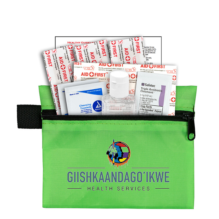 "SANITIME PLUS" 9 Piece Hand Sanitizer First Aid Kit 20