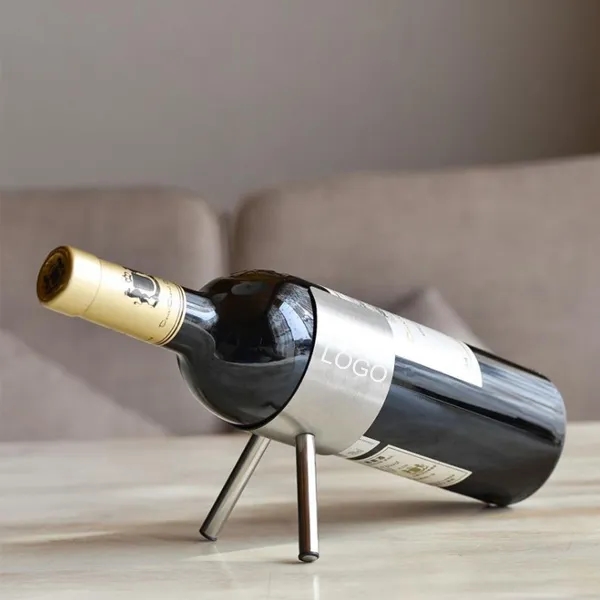 Stainless Steel Wine Bottle Holder 2