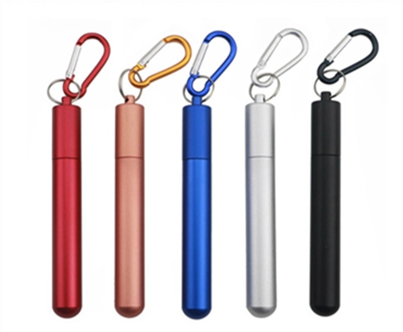 Reusable Metal Collapsible Stainless Steel Straw 9