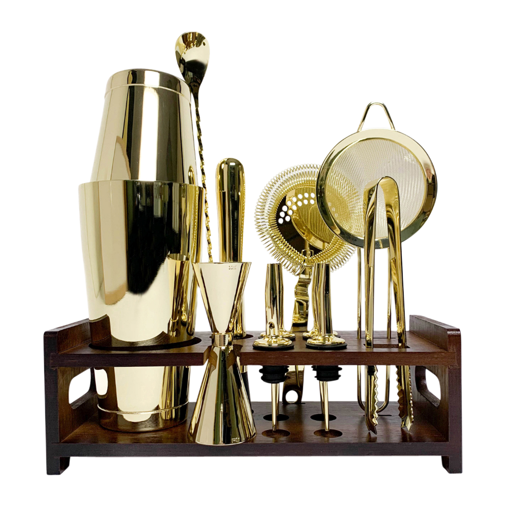 12-pc. Premium Bar Set & Stand 1