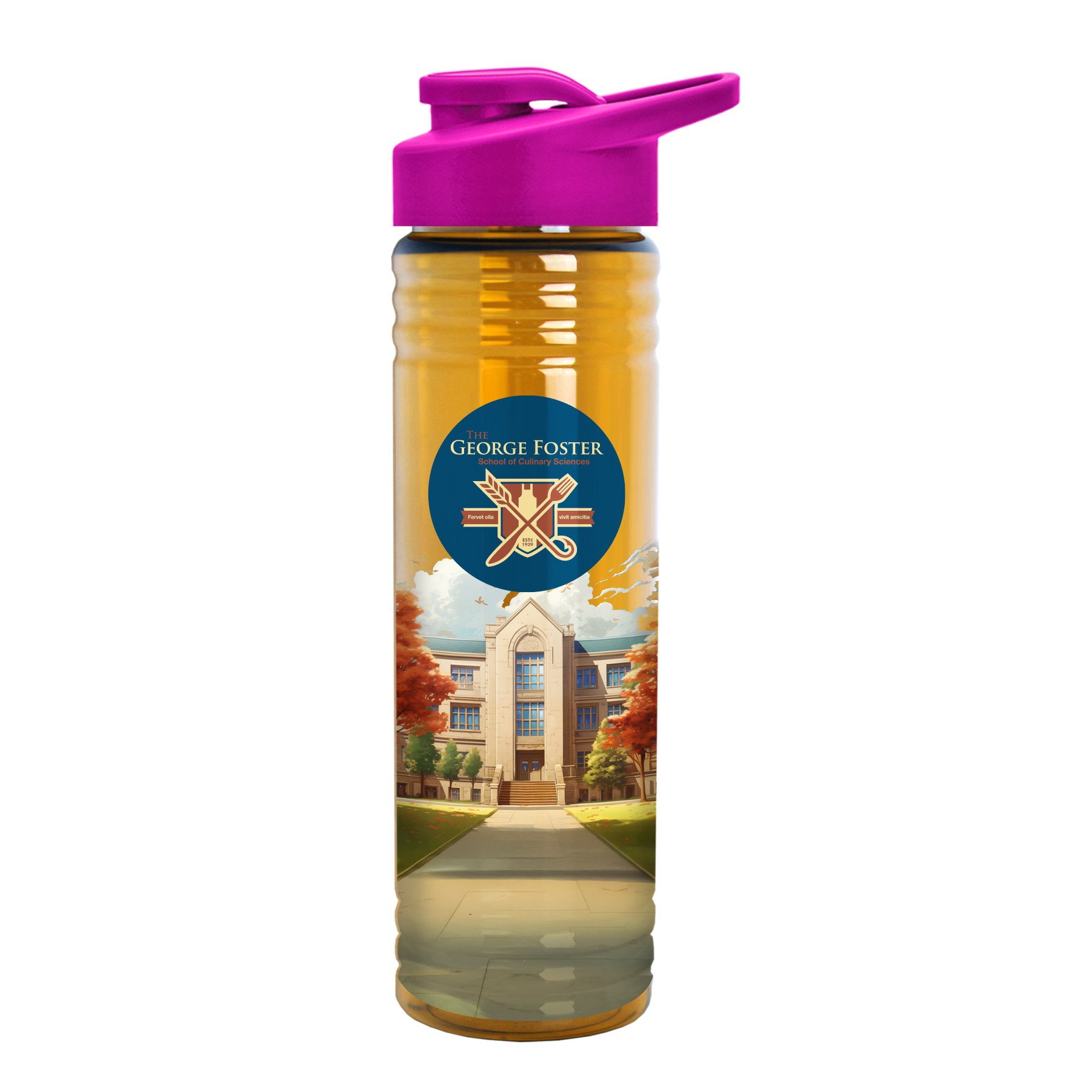 Garyline® Slim Fit Bottle with Drink-Thru Lid - 24 oz. 186