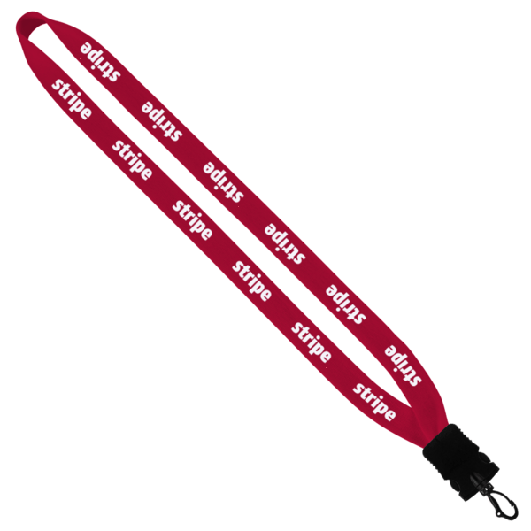3/4" Cotton Lanyard with Plastic Snap-Buckle Release & Swivel Hook 17