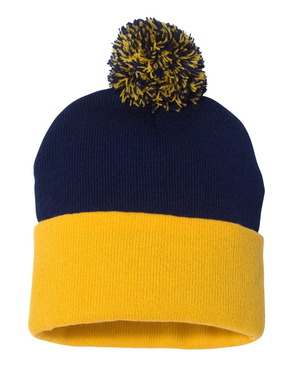 12" Pom-Pom Cuffed Beanie - SP15 67