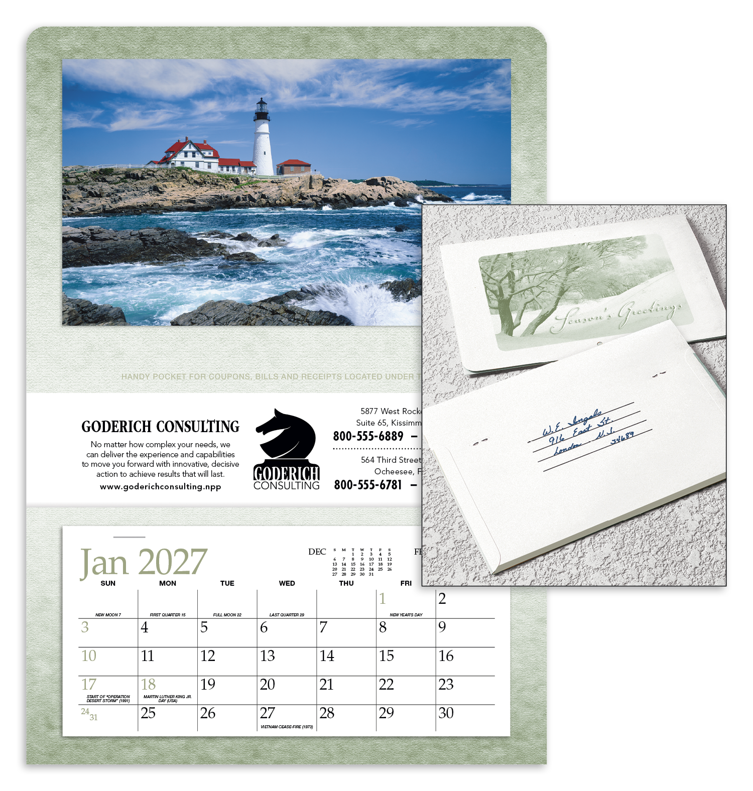 Triumph® Calendars Single Pocket Calendar 50