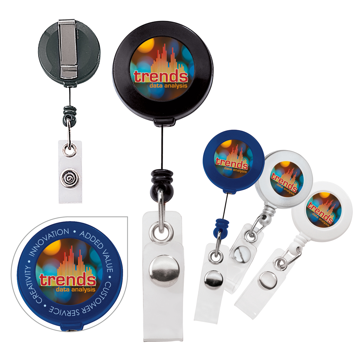 Good Value™ Retractable Badge Holder 6