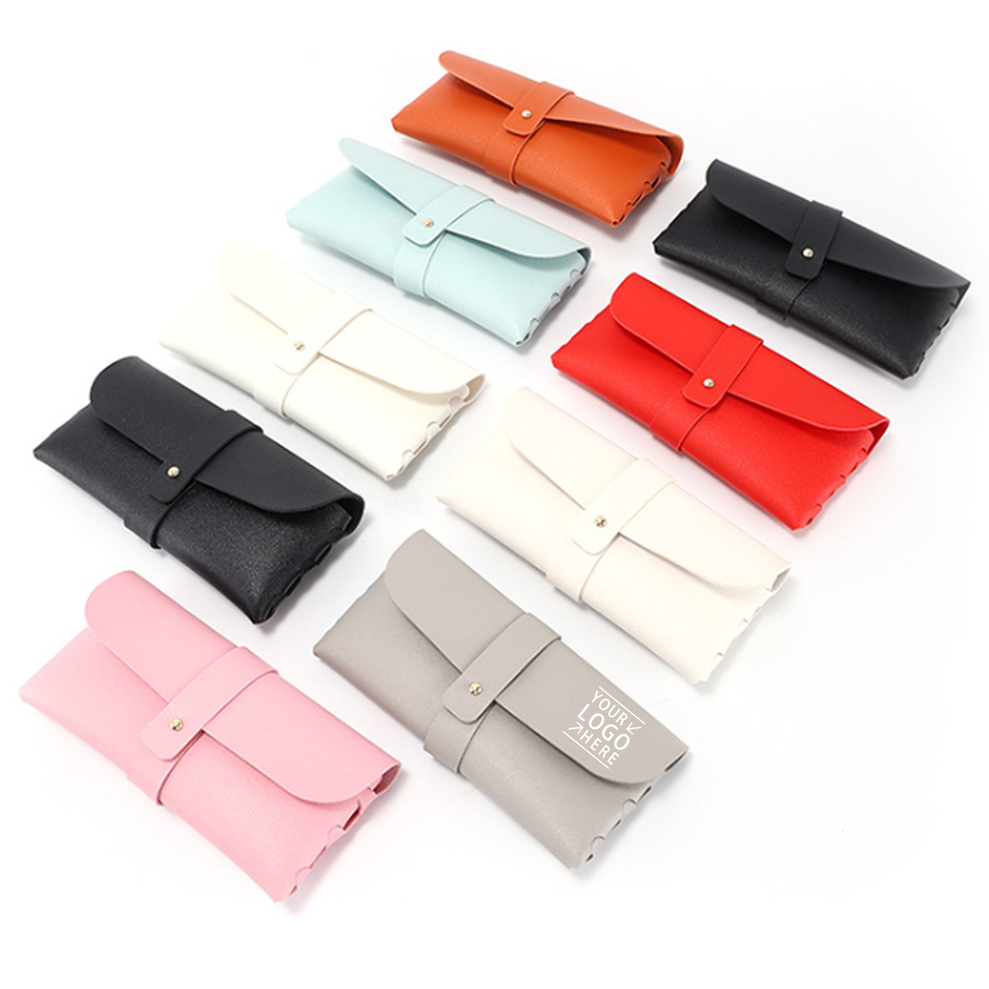 Portable Soft Leather Glasses Case 2