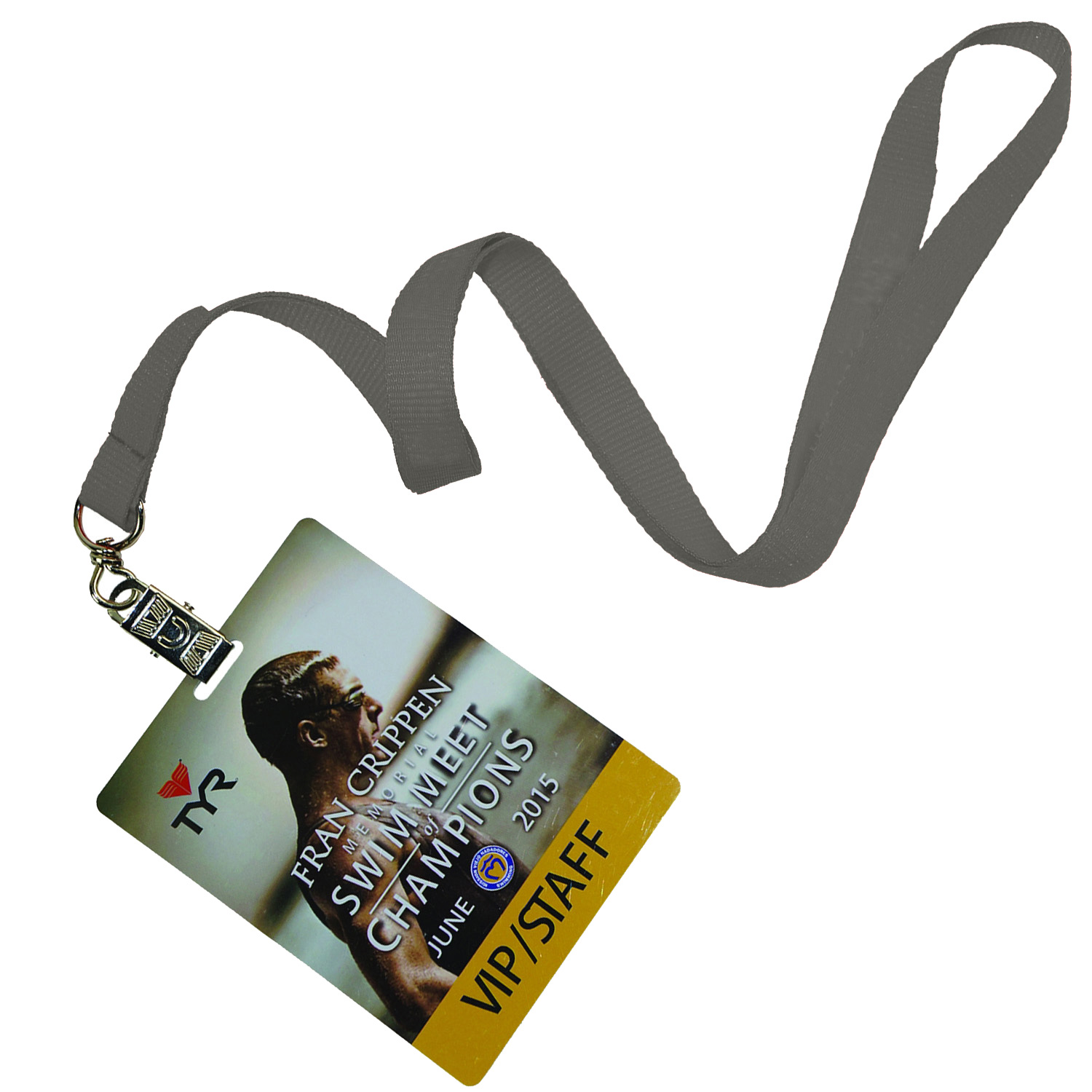 5/8 inch Polyester Lanyards w/ PVC Card 5