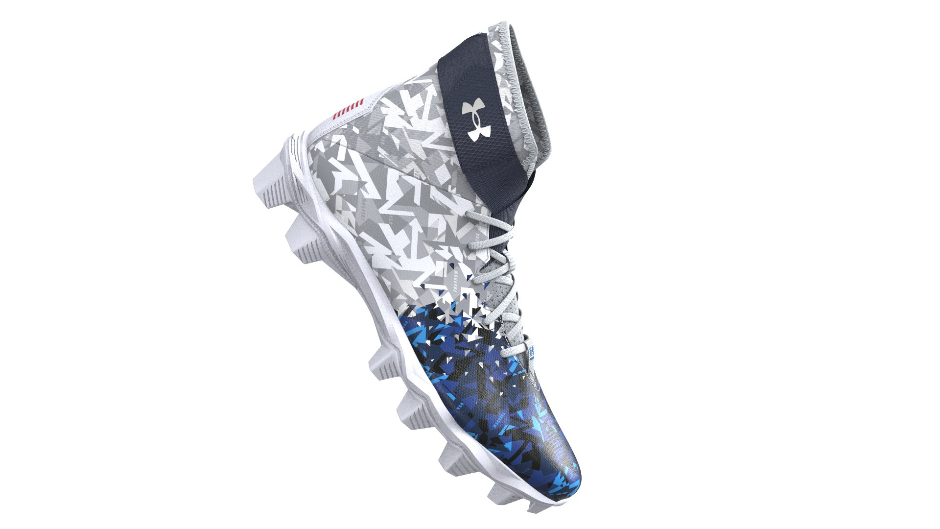 Boys' UA Highlight RM LE USA Jr. Football Cleats 2