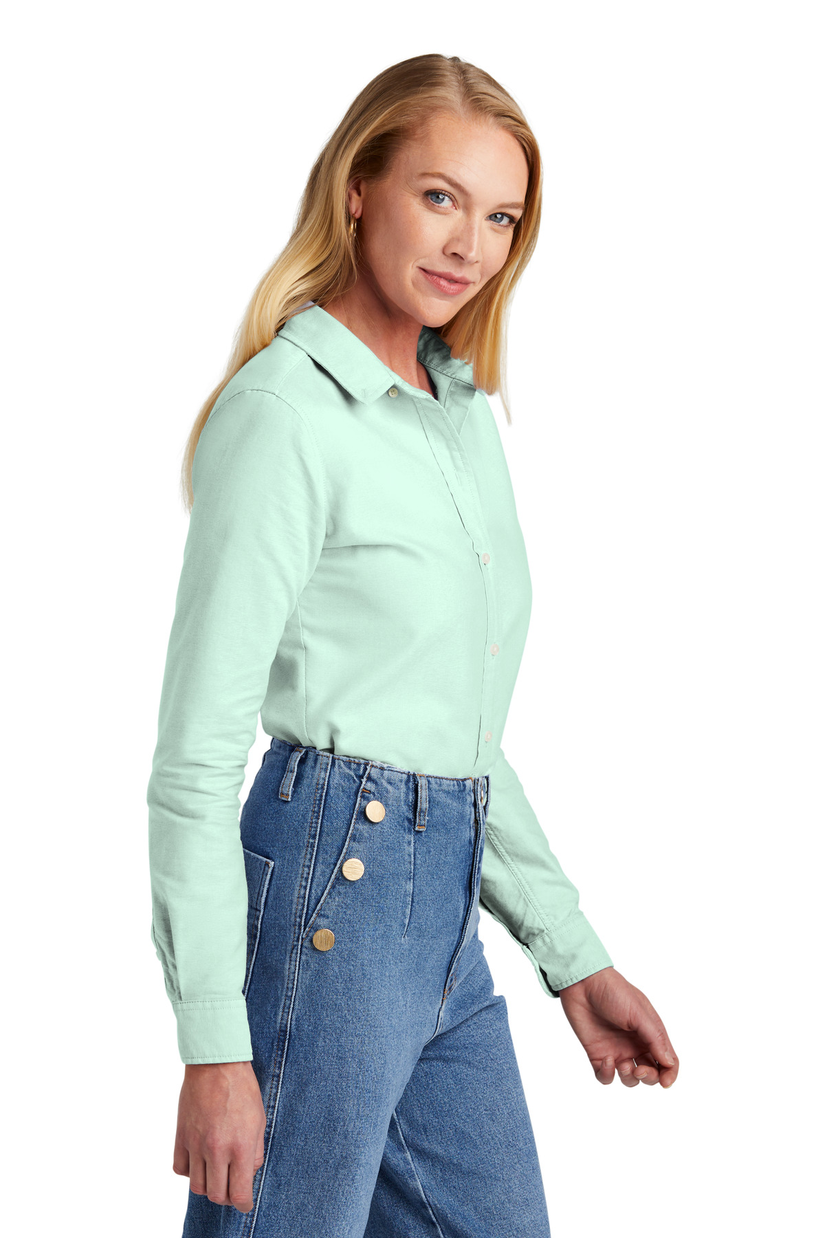 Brooks Brothers Women's Casual Oxford Cloth Shirt BB18005 16
