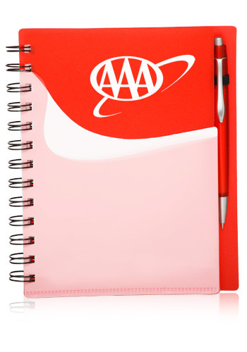 Spiral Notebooks with Front Pocket 4
