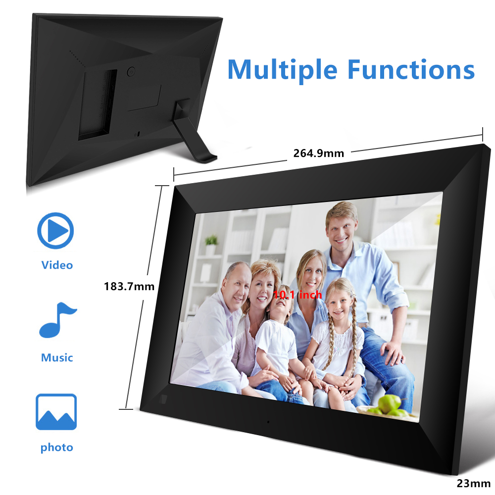10" Wi-Fi Digital Picture Frame – App-Controlled, Remote Photo & Video Updates 29