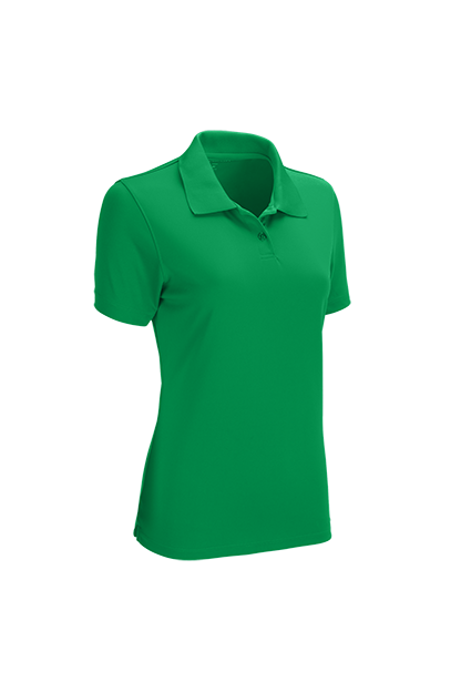 Women's Vansport Omega Solid Mesh Tech Polo 85