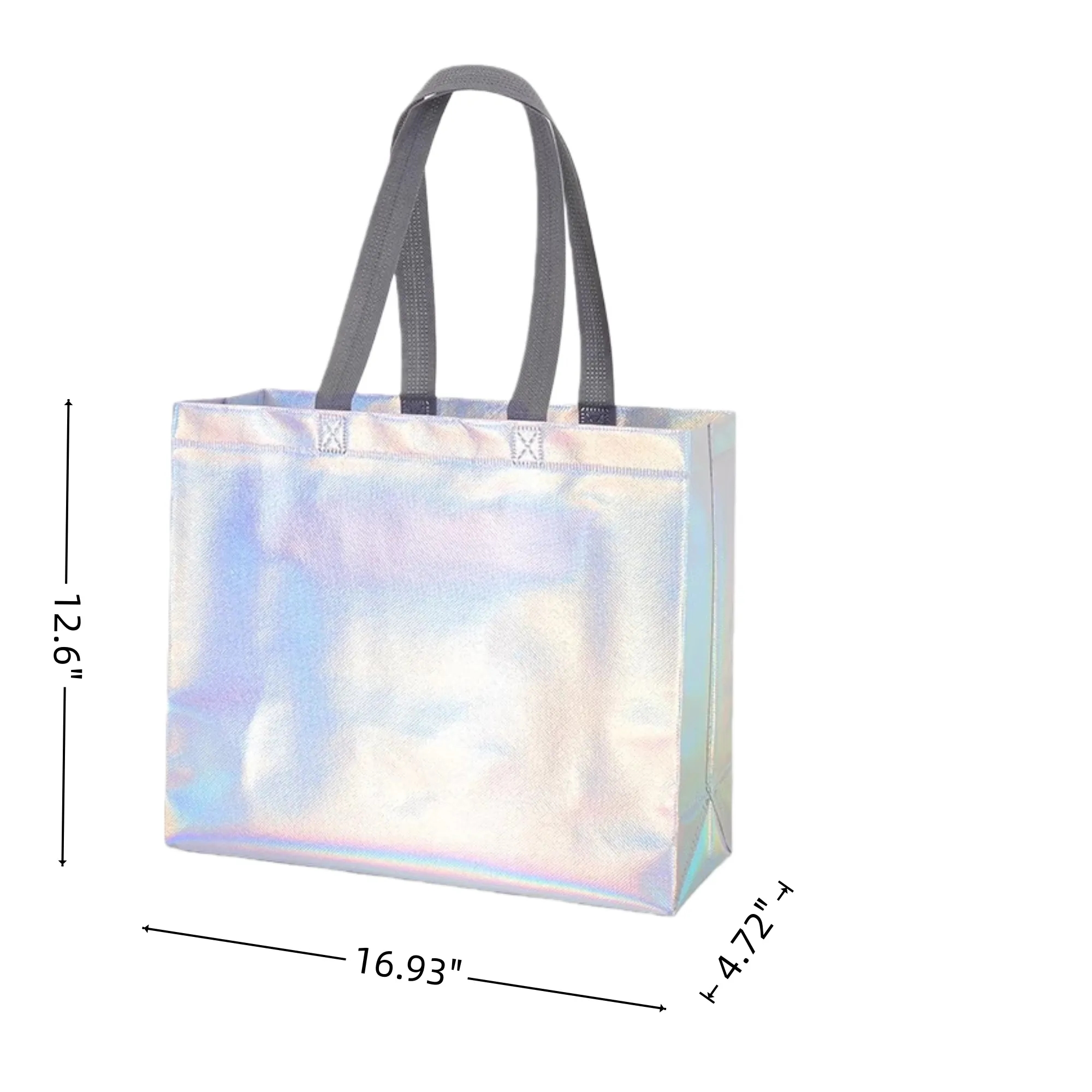 Eco Friendly Iridescent Non Woven Tote Bag 4
