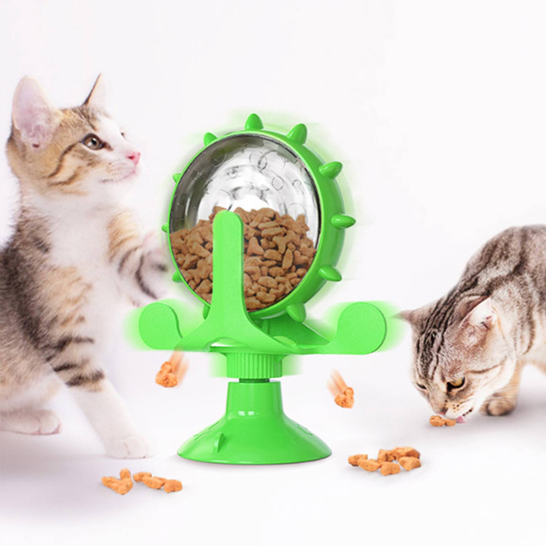 Pet Food Leakage Toy with Powerful Suction Cup 4