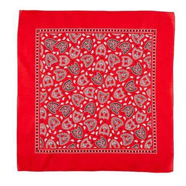 Solid Color Custom Bandanas - 22" w x 22"h 4