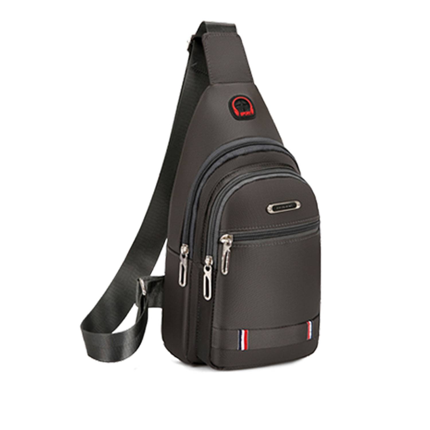 Waterproof Oxford Crossbody Sling Backpack 5