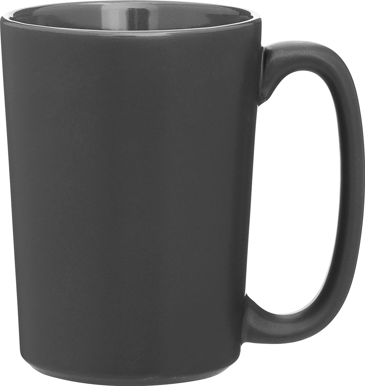 12 oz rocca mug matte black