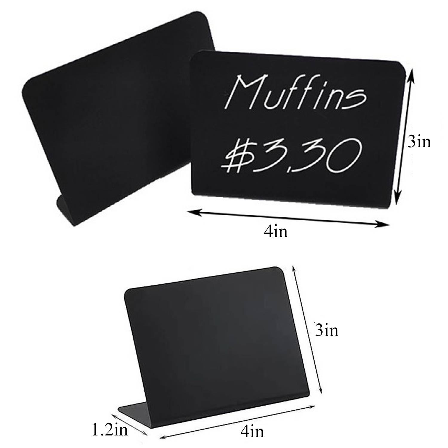 Mini Chalkboard Stand – Reusable Display for Bakery 2
