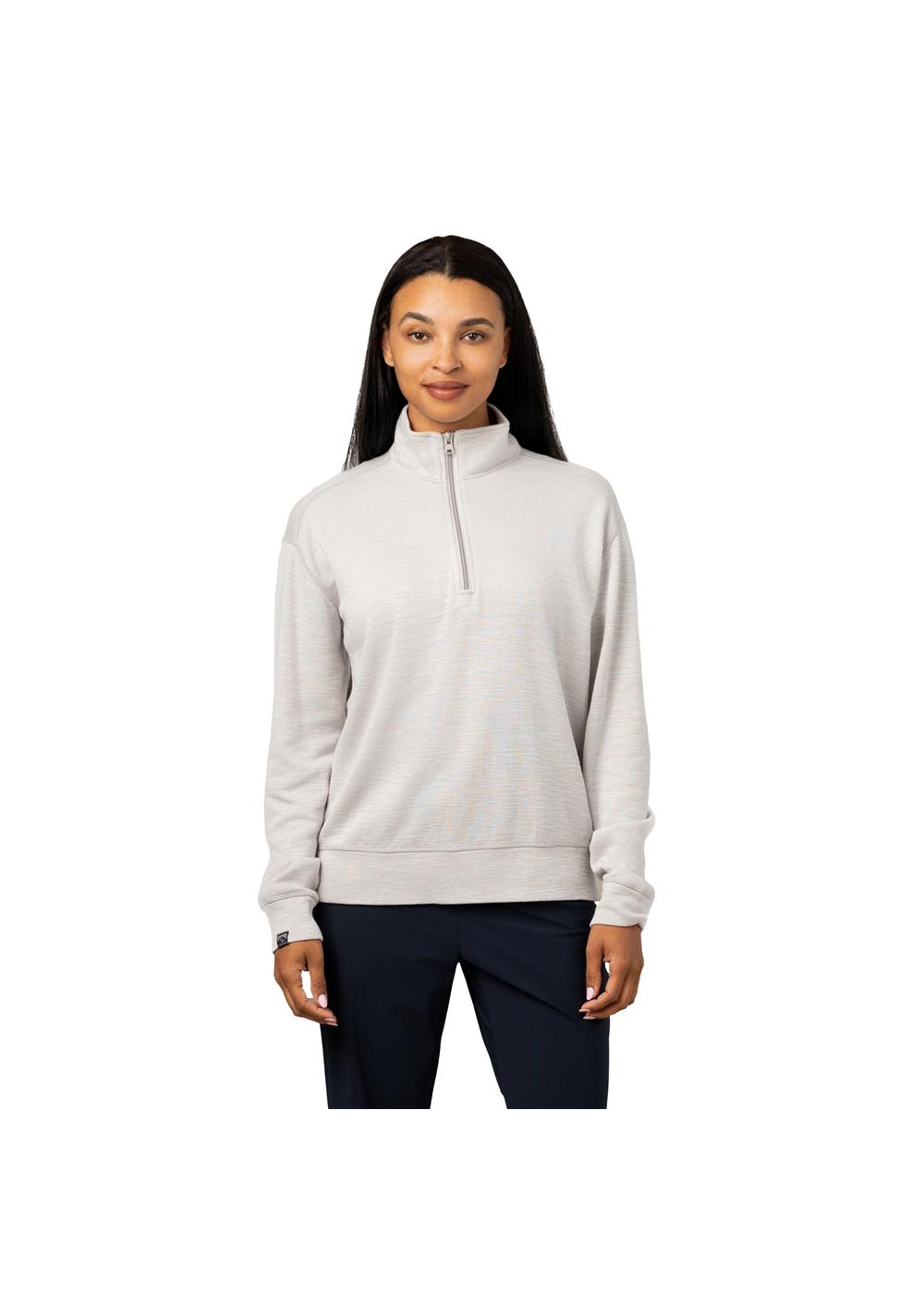 Storm Creek Women's Shoreliner Cotton/Bamboo Blend Quarter Zip 16