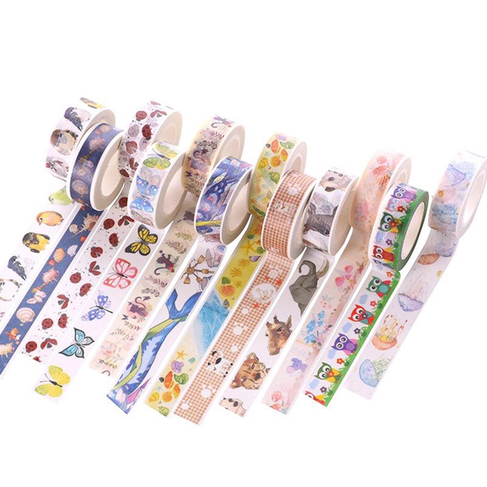 Full Color Holiday Party Decoration Stickers Washi Tape 5
