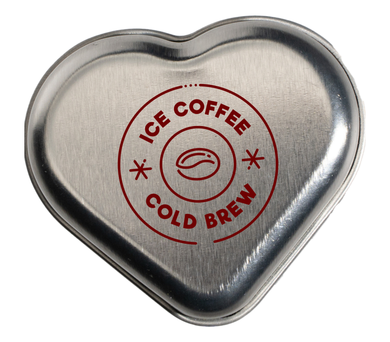 Small Heart Shaped Mint Tin, 0.46 oz 5