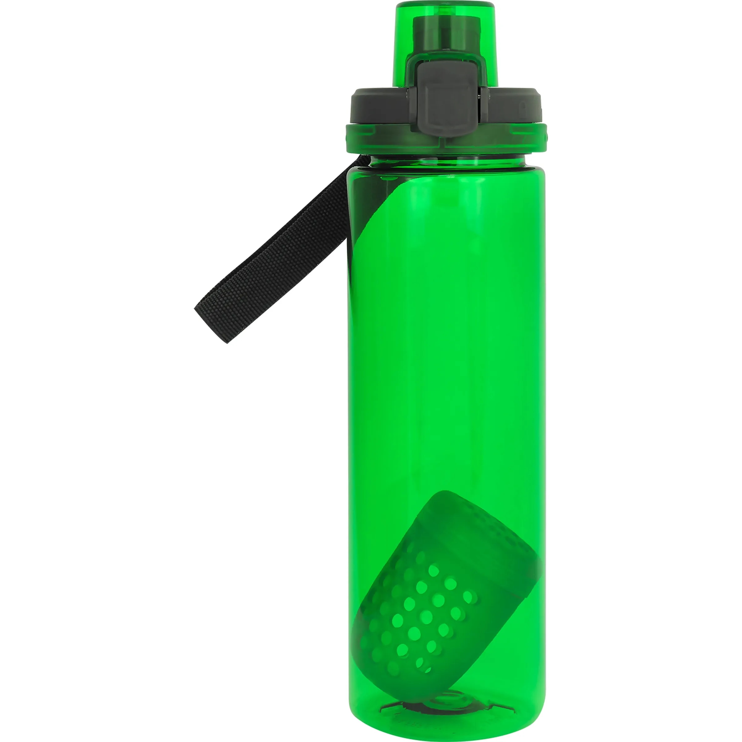 Locking Lid 24 oz. Colorful Bottle With Floating Infuser 14