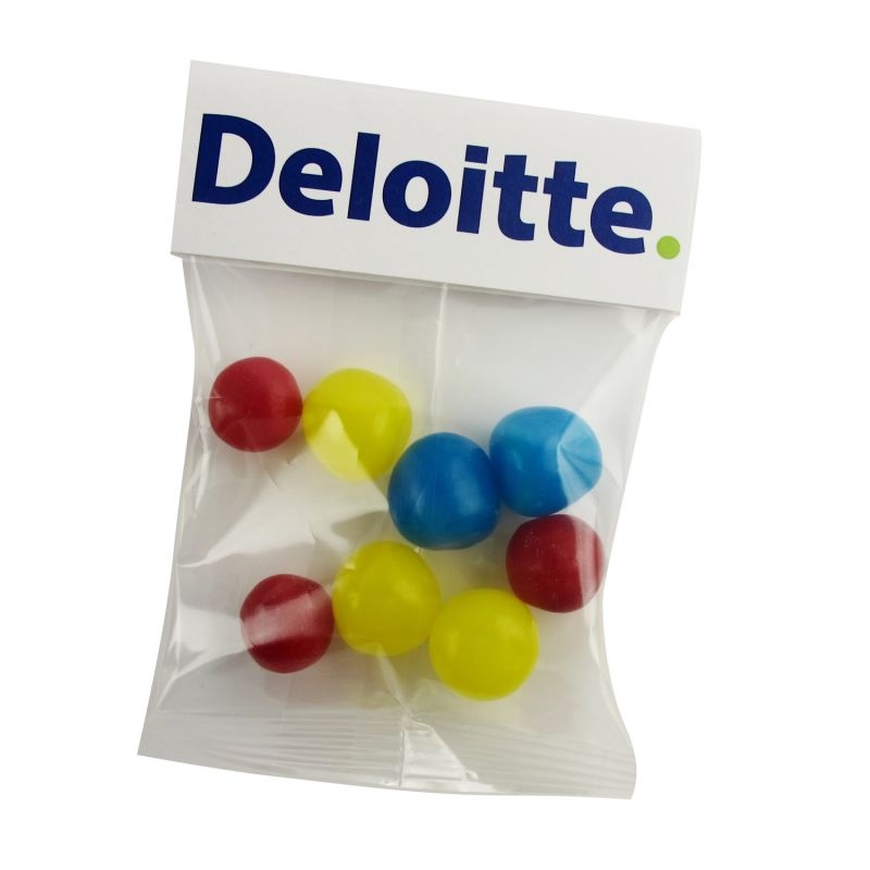 Large Header Bags - Assorted Fruit Sours 1