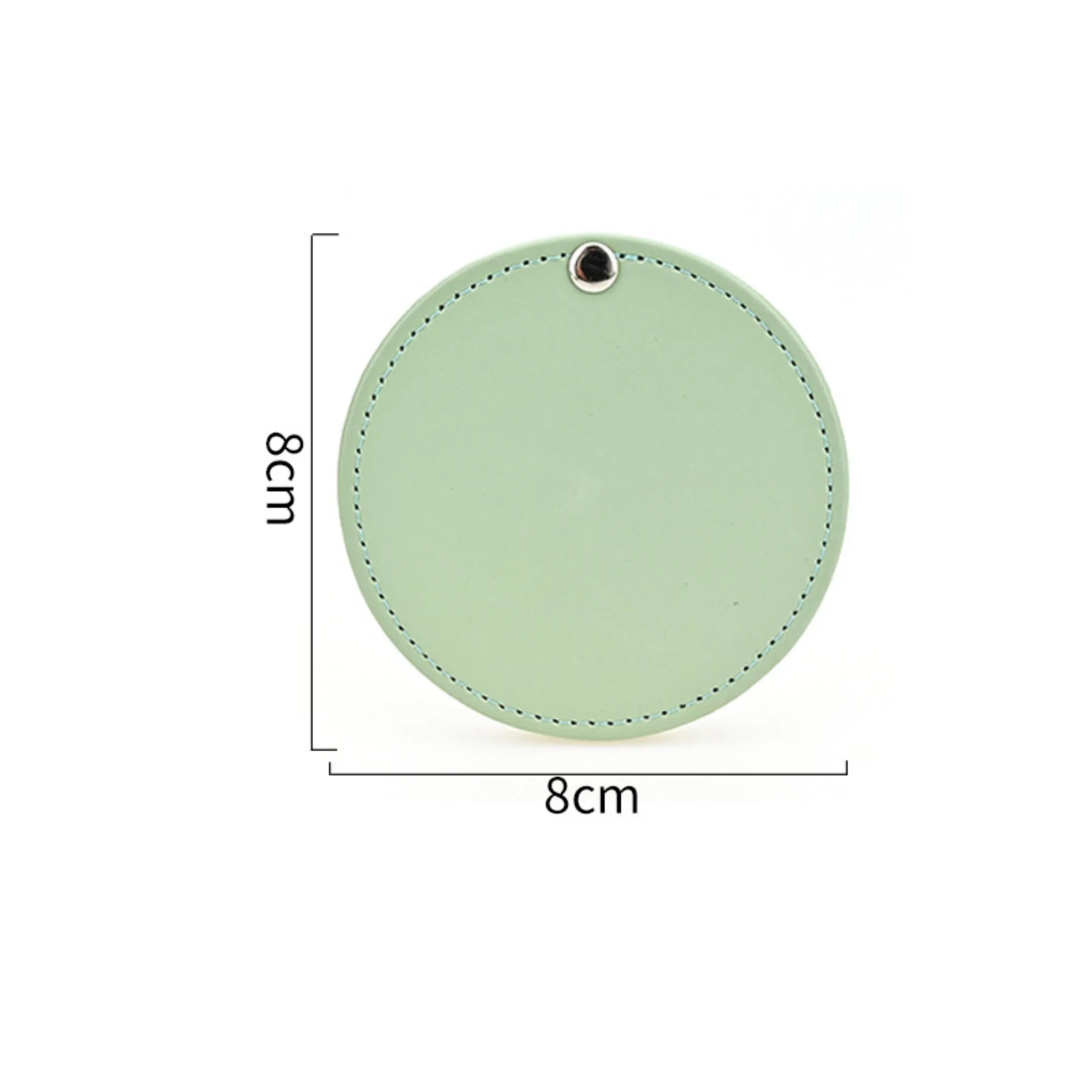 Custom Mini Pocket Mirror with PU 3