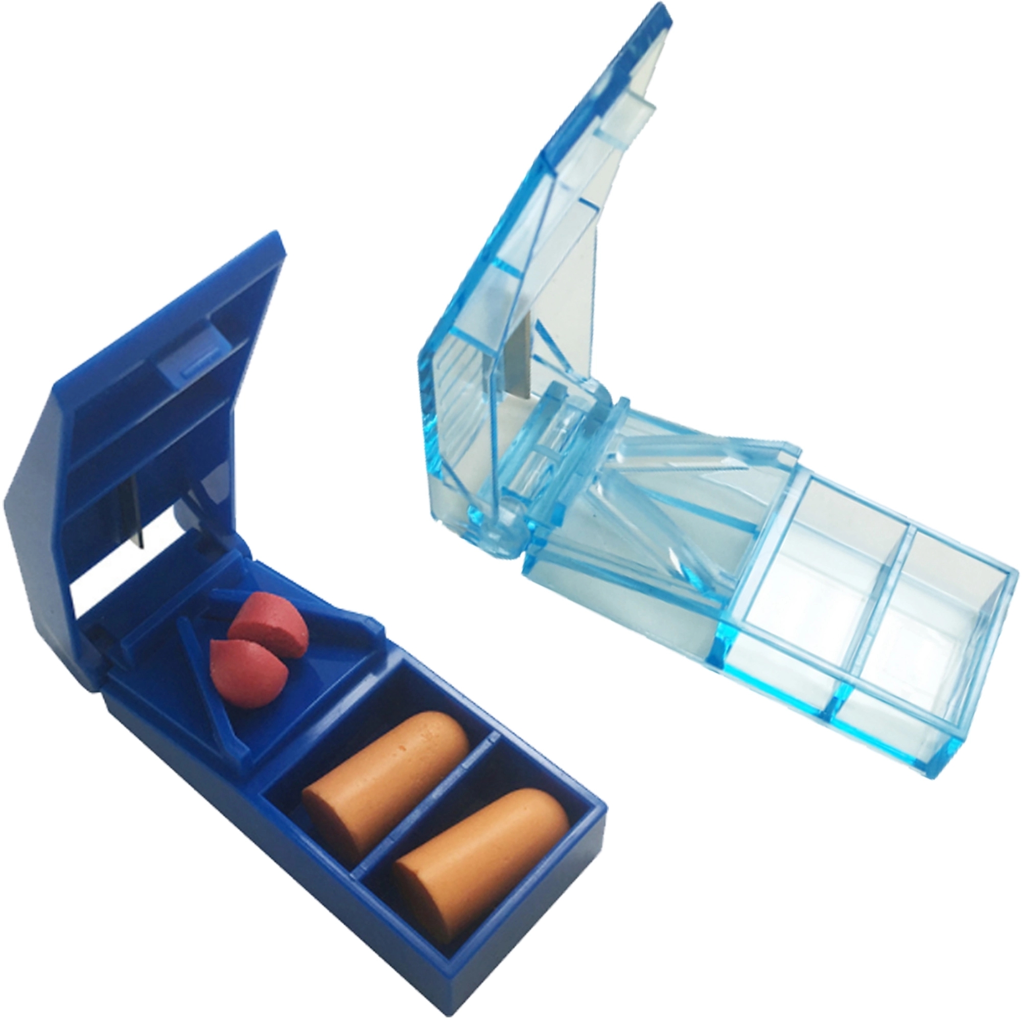Square Pill Cutter Box