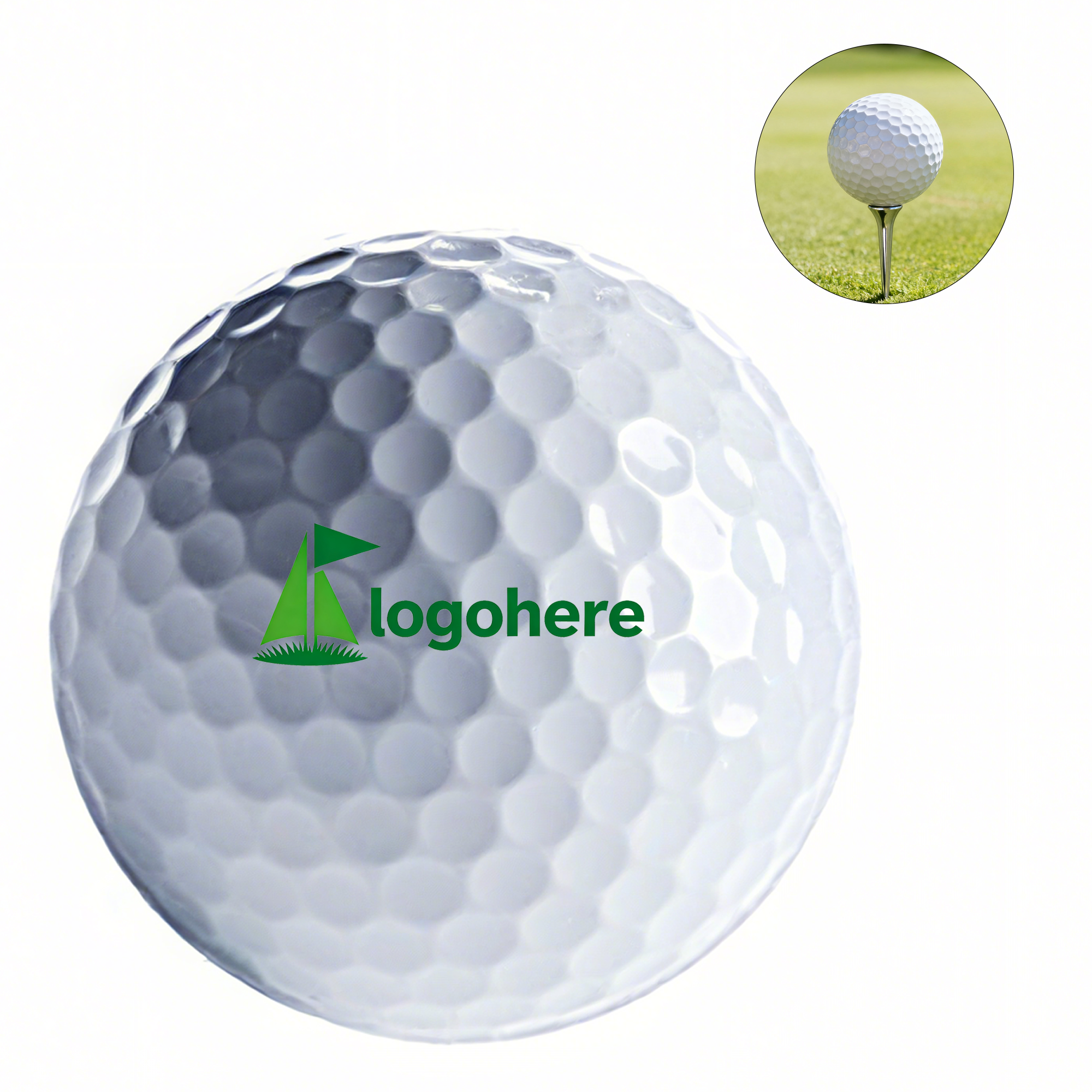 Low Spin Practice Golf Balls with Custom Printing 1