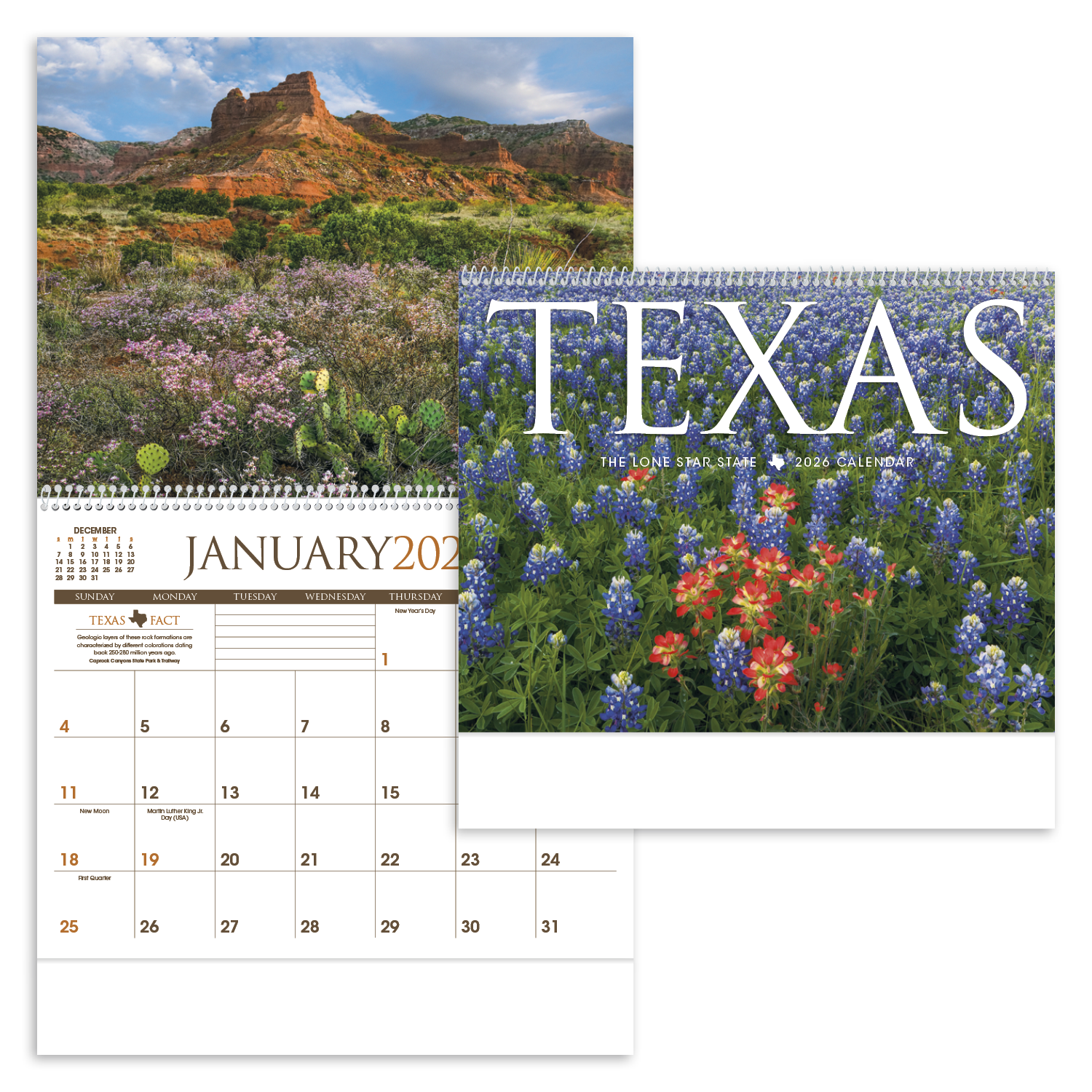 Triumph® Calendars Texas Calendar 3