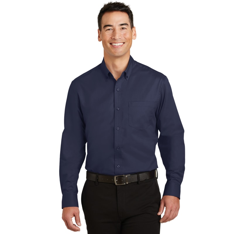 Port Authority SuperPro Twill Shirt. 28