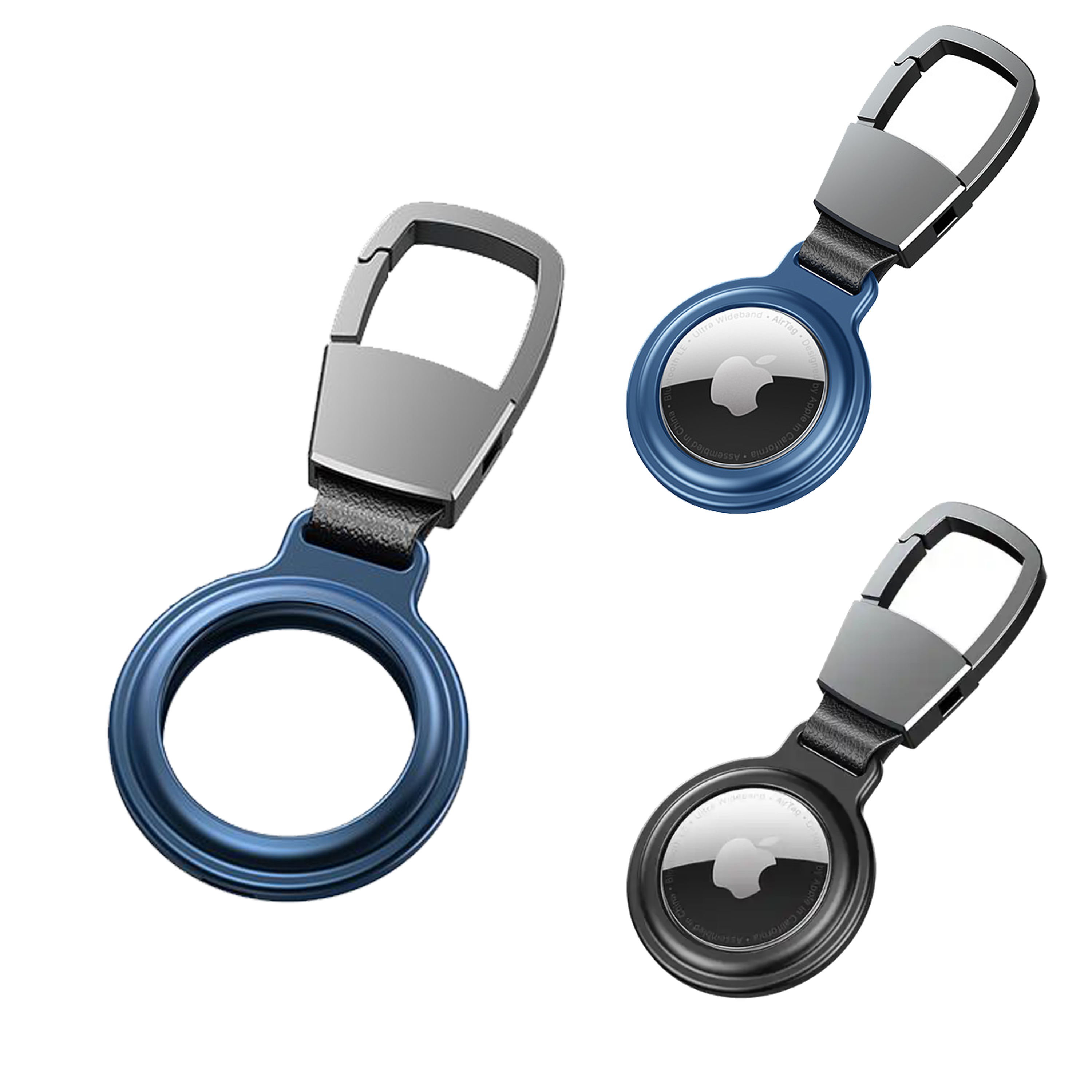 Metal Magnetic Airtag Keychain Holder 6
