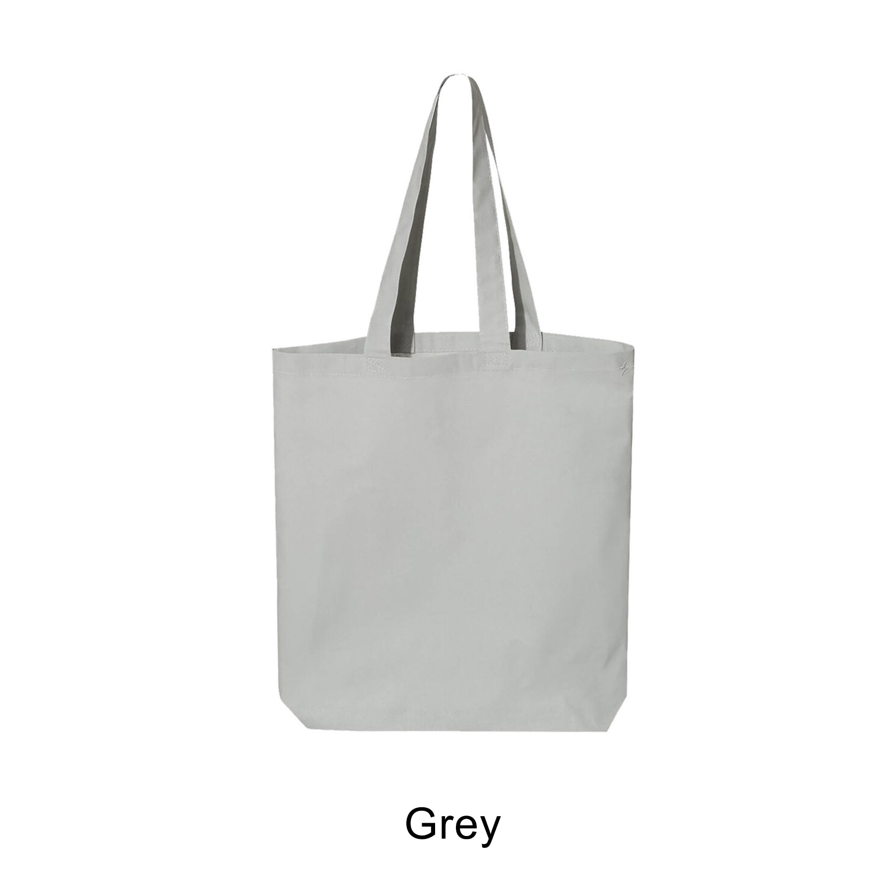 6 oz. 100% Cotton Canvas Tote Bag w/Bottom Gusset 2