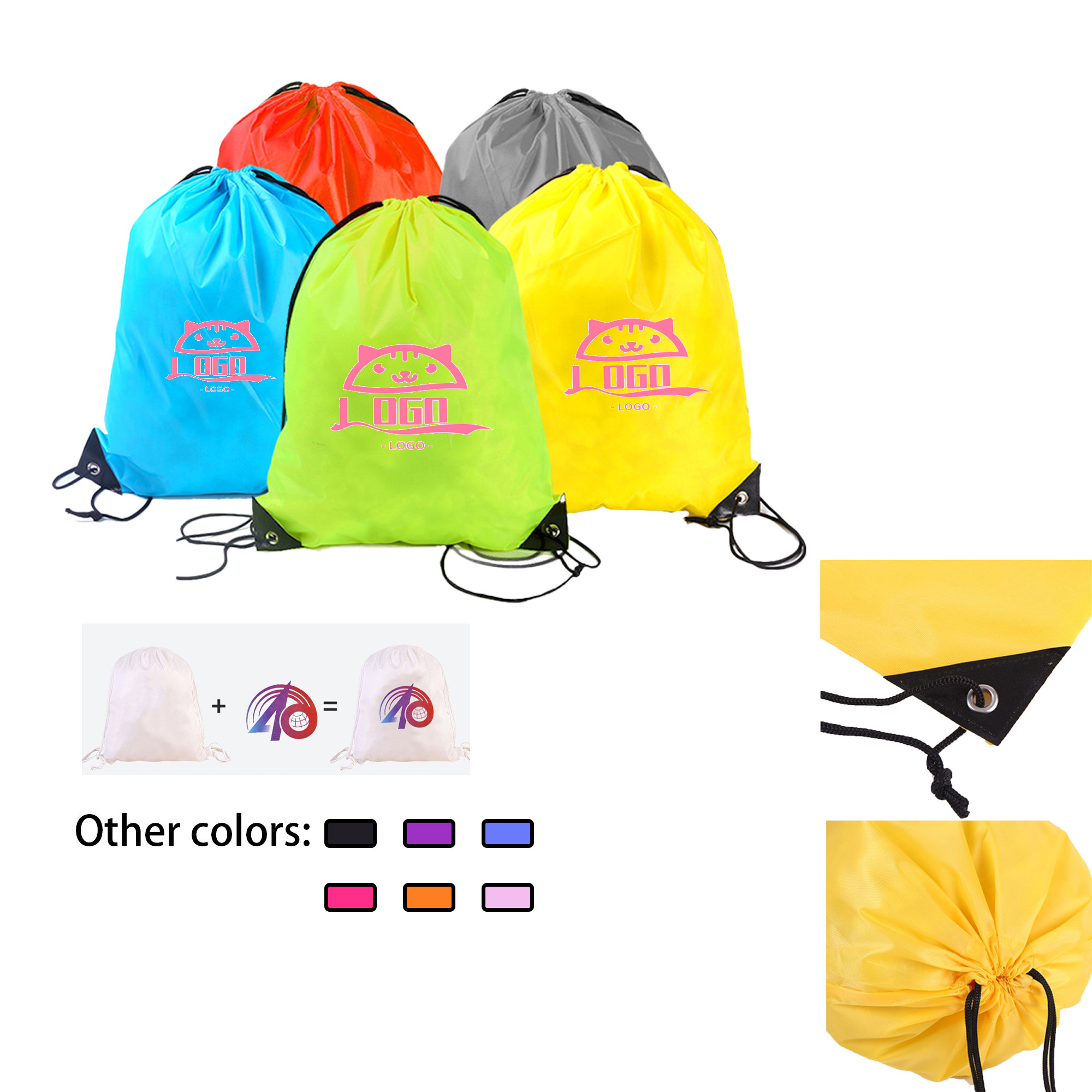 Drawstring Backpack 2